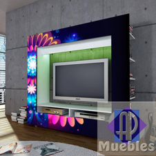 Mueble de Tv Mod. Loock con vinil